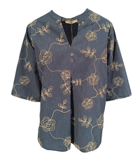 CAMICIA DONNA 3/4M 150039 Tellini S.r.l. Ingrosso Abbigliamento